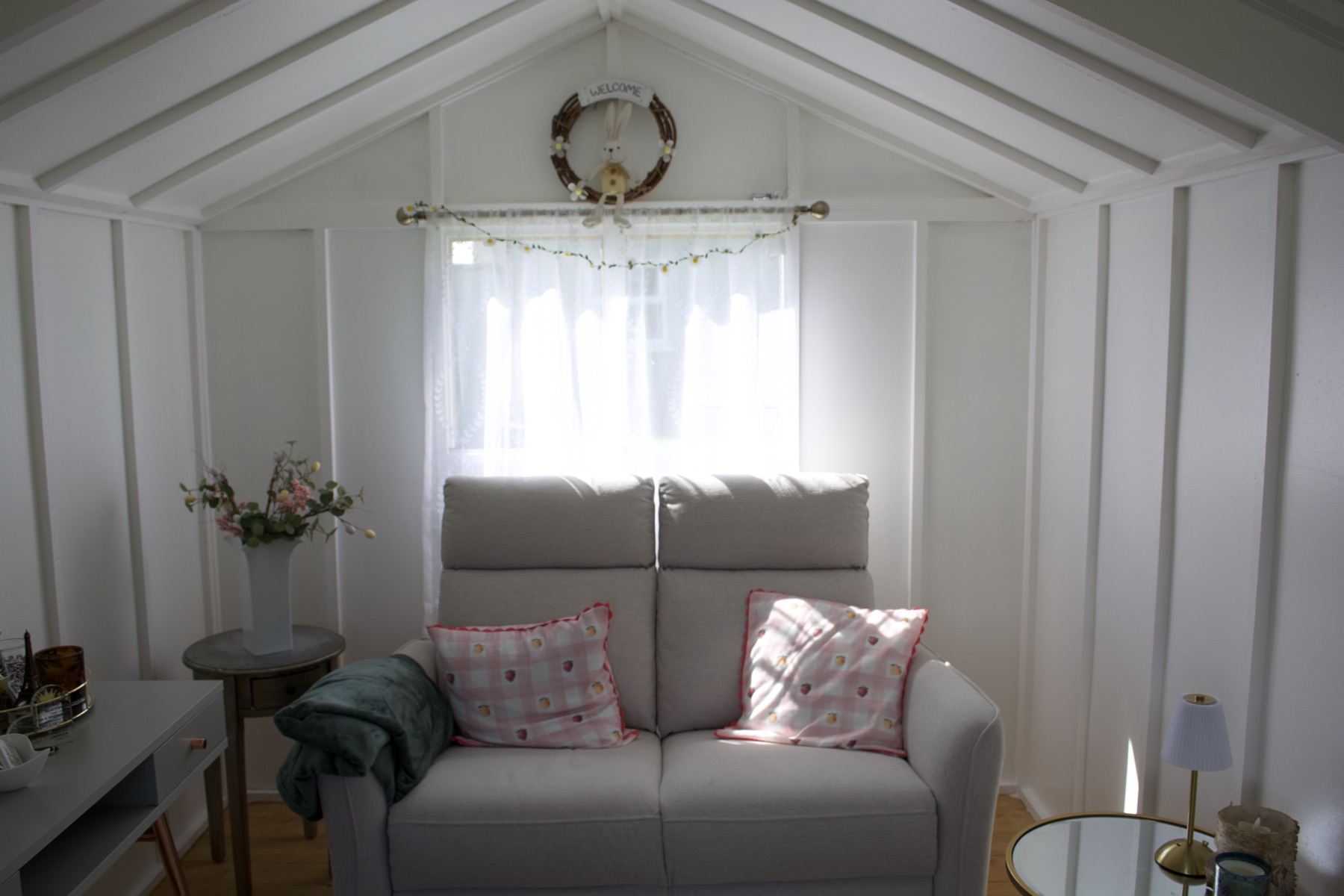 Soft light across the therapy room